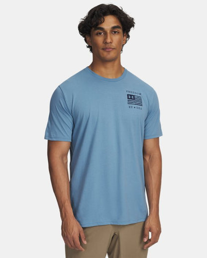 UA Freedom By Sea Men's T Shirt
