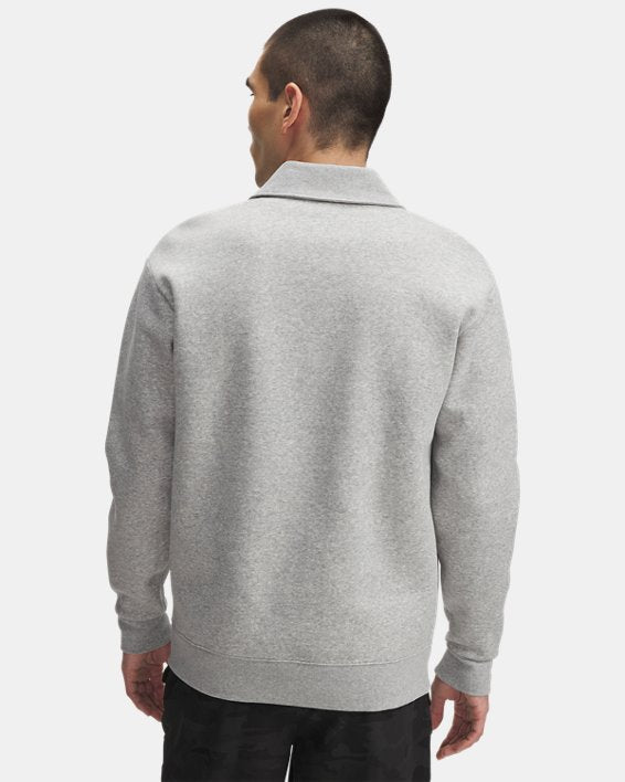 UA Icon Fleece Men's Collar Zip Top