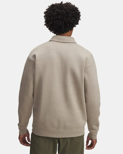 UA Icon Fleece Men's Collar Zip Top