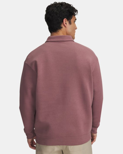 UA Icon Fleece Men's Collar Zip Top