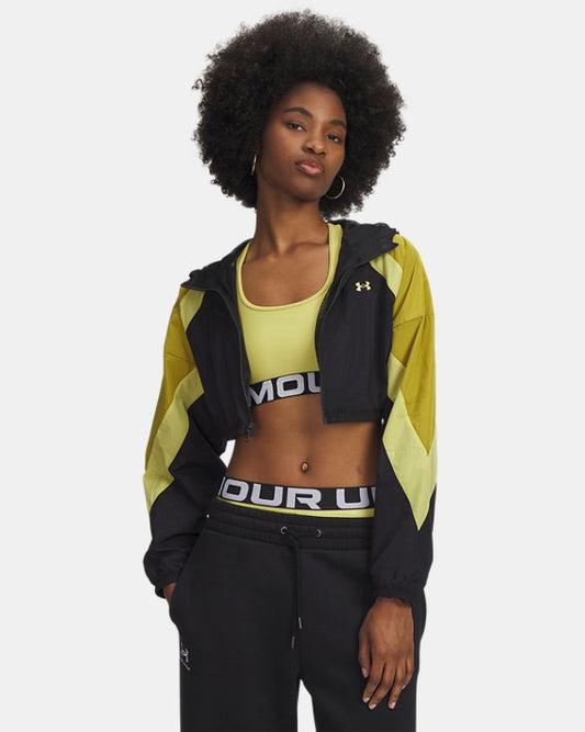 UA Icon Crinkle Women's Crop Jacket