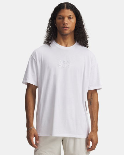 UA Armour Wordmark Heavyweight Men's Short Sleeve