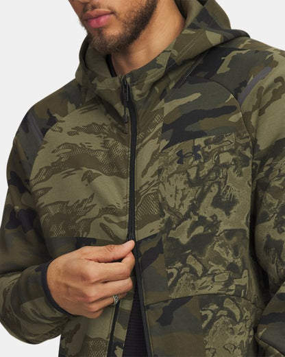 UA Unstoppable Fleece Camo Men's Full Zip