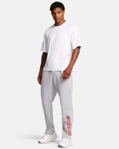 UA Rival Fleece Collegiate Men's Open Bottom Pants