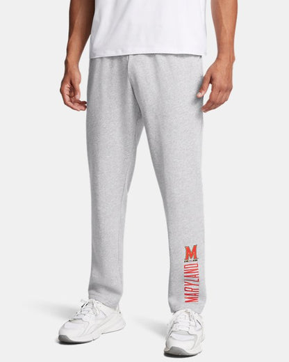 UA Rival Fleece Collegiate Men's Open Bottom Pants