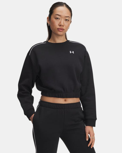 UA Rival Fleece Piped Women's Crew