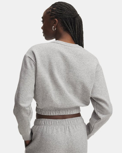 UA Rival Fleece Piped Women's Crew