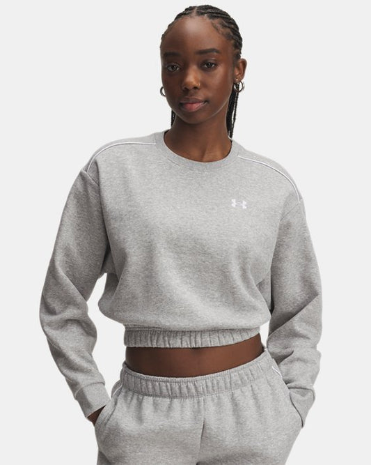UA Rival Fleece Piped Women's Crew