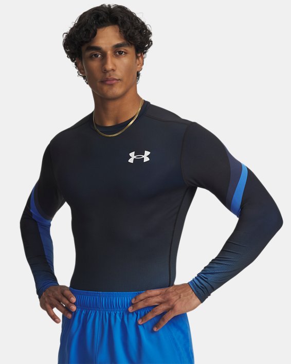 HeatGear Sublimated Crew Men's Long Sleeve