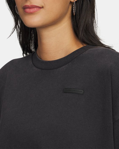 UA Boxy Wash Heavyweight Women's Short Sleeve