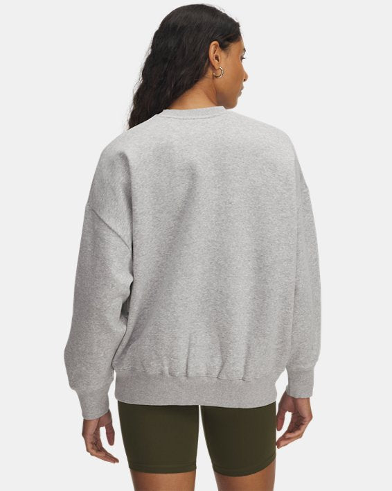 UA Rival Fleece Varsity Women's Oversized Crew