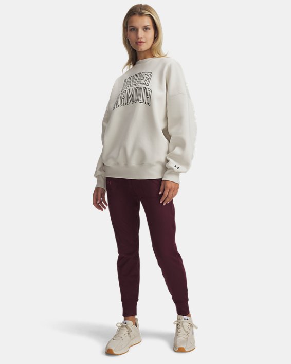 UA Rival Fleece Varsity Women's Oversized Crew
