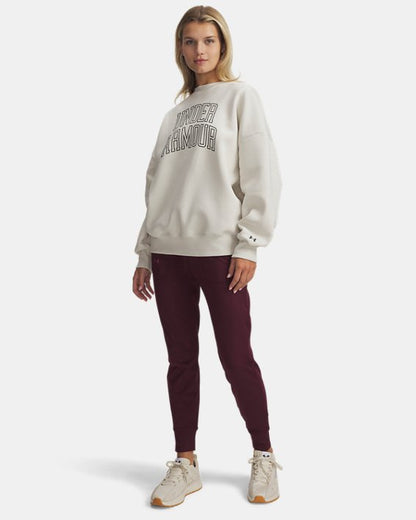 UA Rival Fleece Varsity Women's Oversized Crew