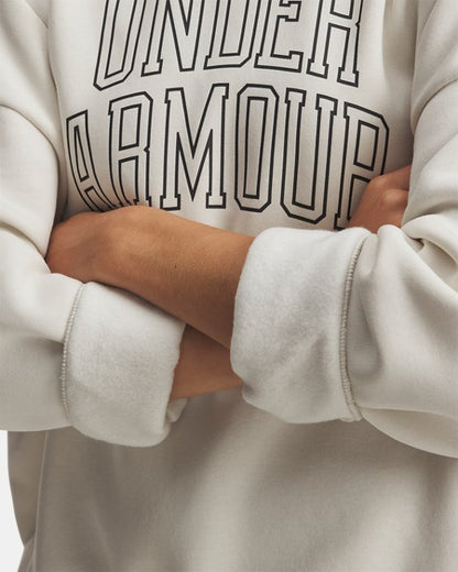 UA Rival Fleece Varsity Women's Oversized Crew