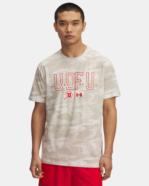 UA Performance Cotton Camo Collegiate Men's T Shirt