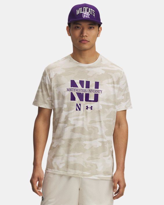 UA Performance Cotton Camo Collegiate Men's T Shirt