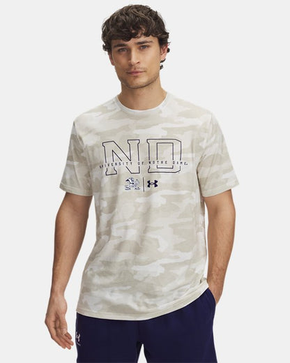 UA Performance Cotton Camo Collegiate Men's T Shirt