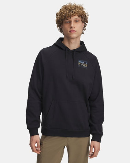 UA Rival Fleece Graphic OD Men's Hoodie