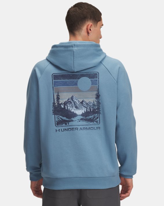 UA Rival Fleece Graphic OD Men's Hoodie