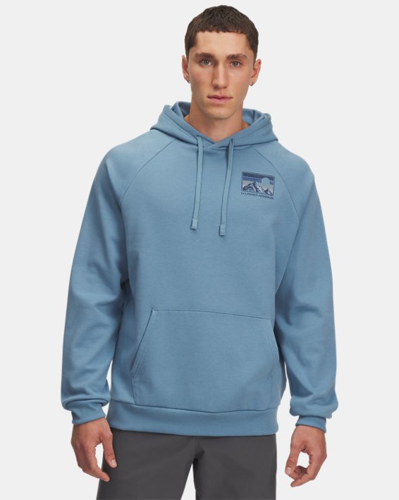 UA Rival Fleece Graphic OD Men's Hoodie