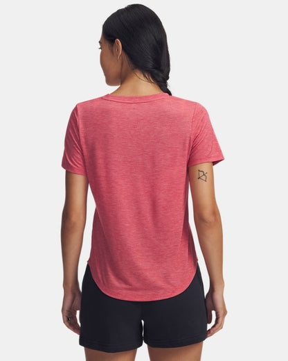 UA Breezy Collegiate Women's V Neck Short Sleeve