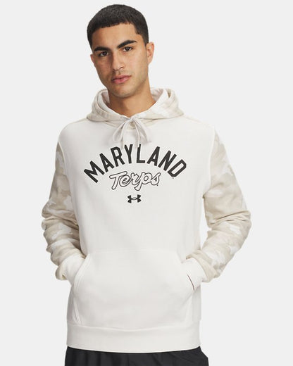 UA Rival Fleece Collegiate Blocked Men's Hoodie