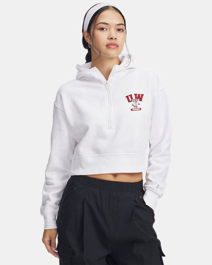 UA Rival Fleece Collegiate Women's 1/2 Zip Hoodie