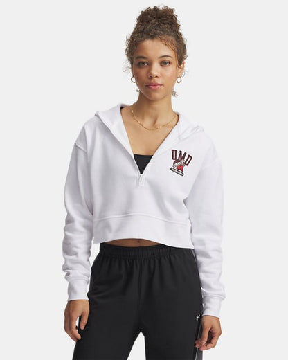 UA Rival Fleece Collegiate Women's 1/2 Zip Hoodie