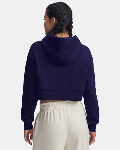 UA Rival Fleece Collegiate Women's Cropped Hoodie
