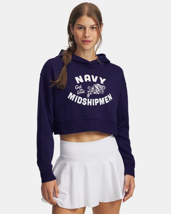 UA Rival Fleece Collegiate Women's Cropped Hoodie