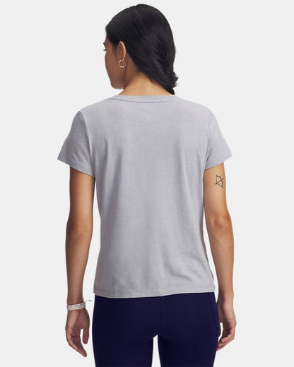 UA Performance Cotton Collegiate Women's Short Sleeve