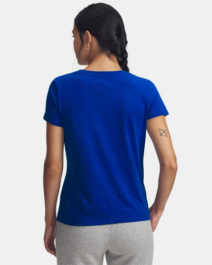 UA Performance Cotton Collegiate Women's Short Sleeve
