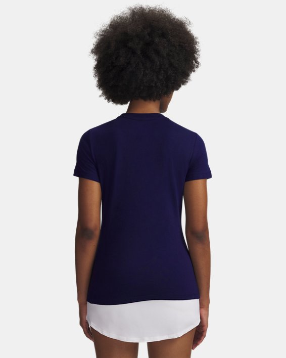 UA Performance Cotton Collegiate Women's Short Sleeve