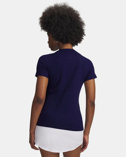 UA Performance Cotton Collegiate Women's Short Sleeve