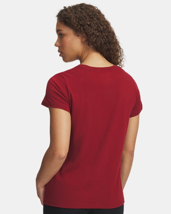 UA Performance Cotton Collegiate Women's Short Sleeve