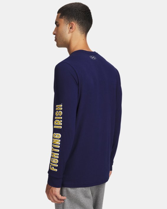 UA Performance Cotton Collegiate Men's Long Sleeve T Shirt