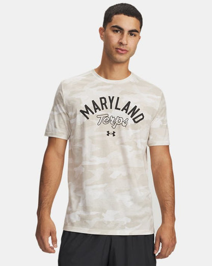UA Performance Cotton Collegiate Camo Men's T Shirt