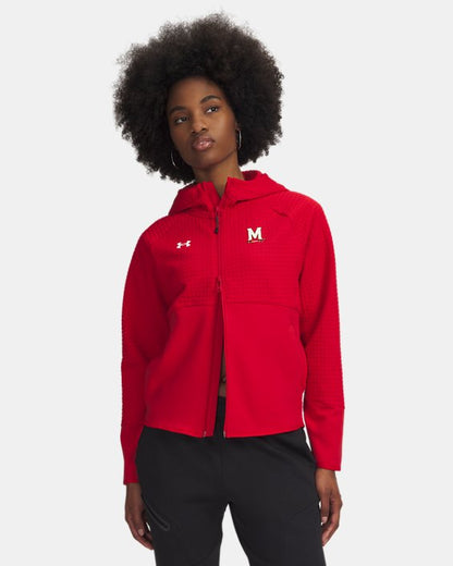 UA Unstoppable Fleece Collegiate Women's Full Zip