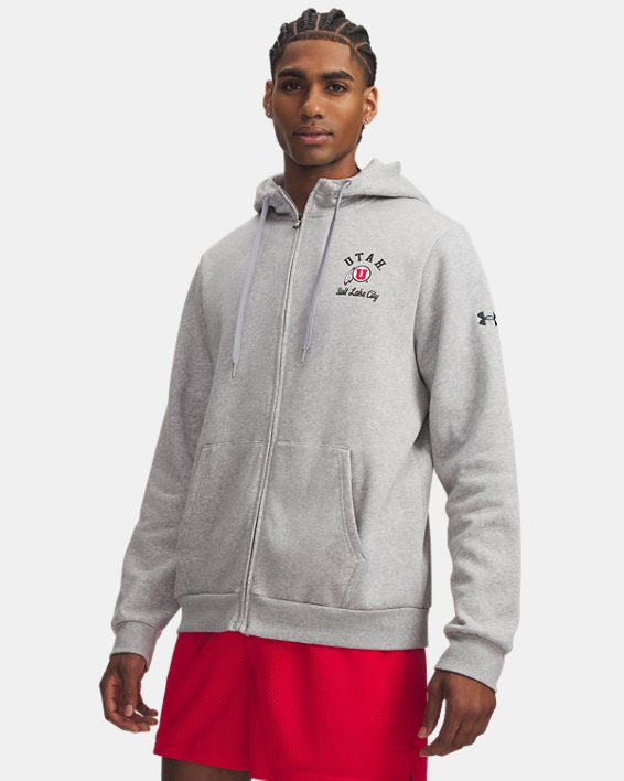 UA Rival Fleece Collegiate Men's Full Zip