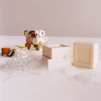 Peony & Blush Suede Soap